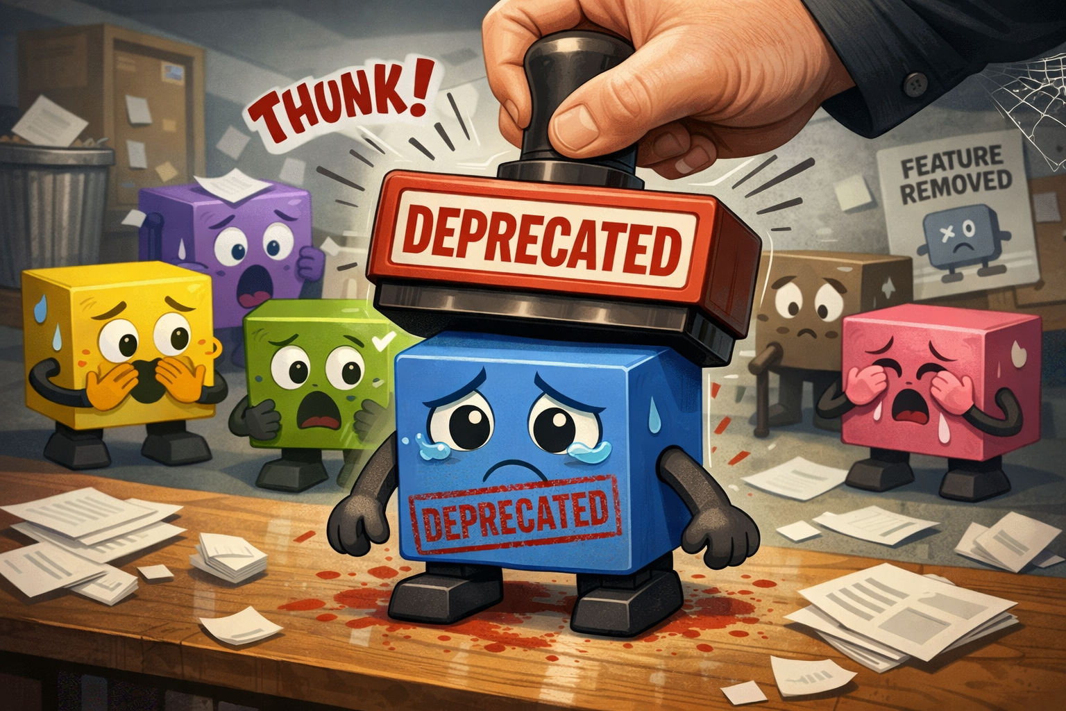 Deprecation of a beloved software feature