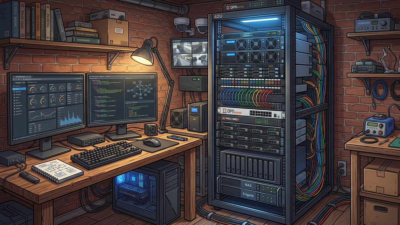 Welcome to my home lab infrastructure tour